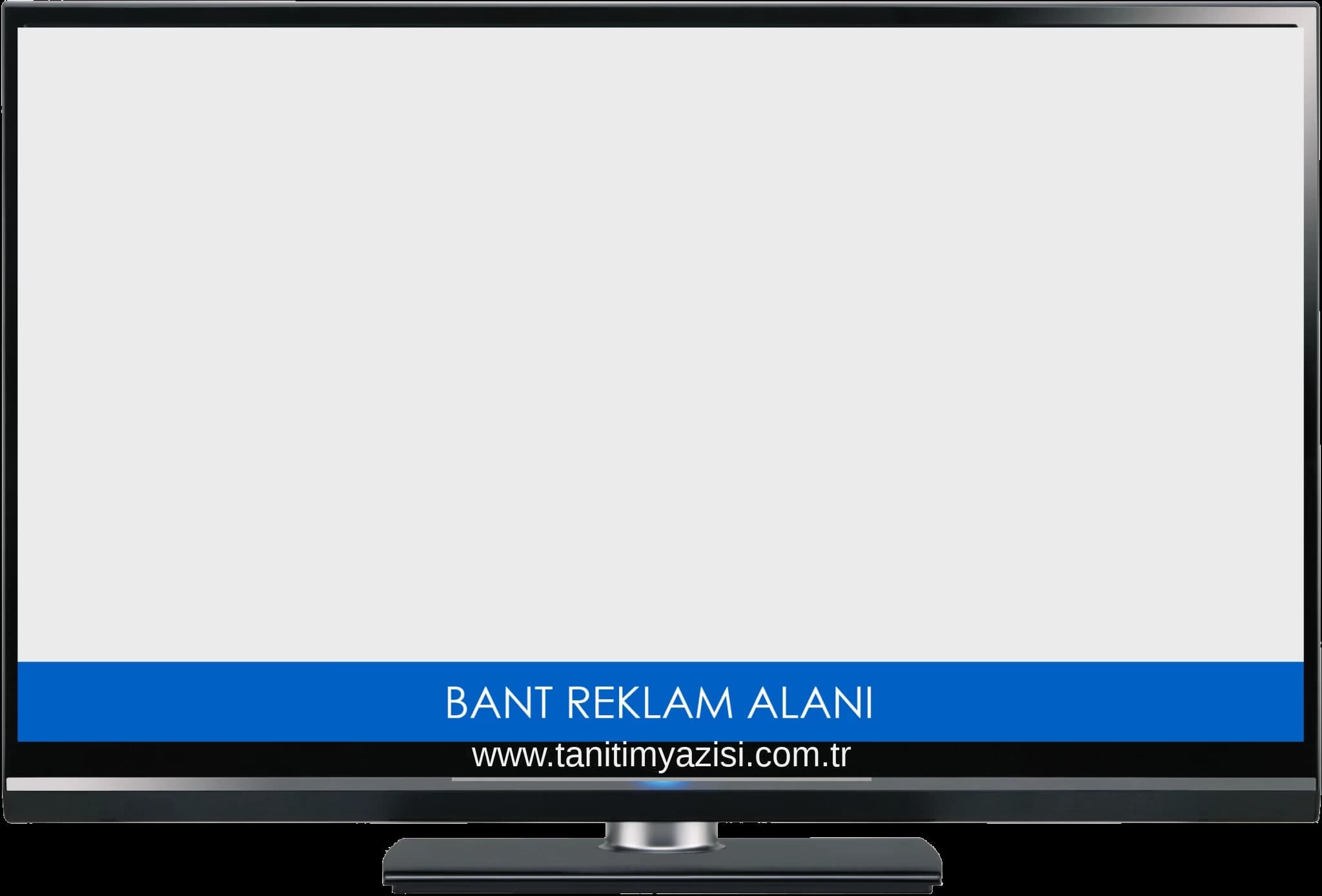 Televizyon bant reklam alanı örneği