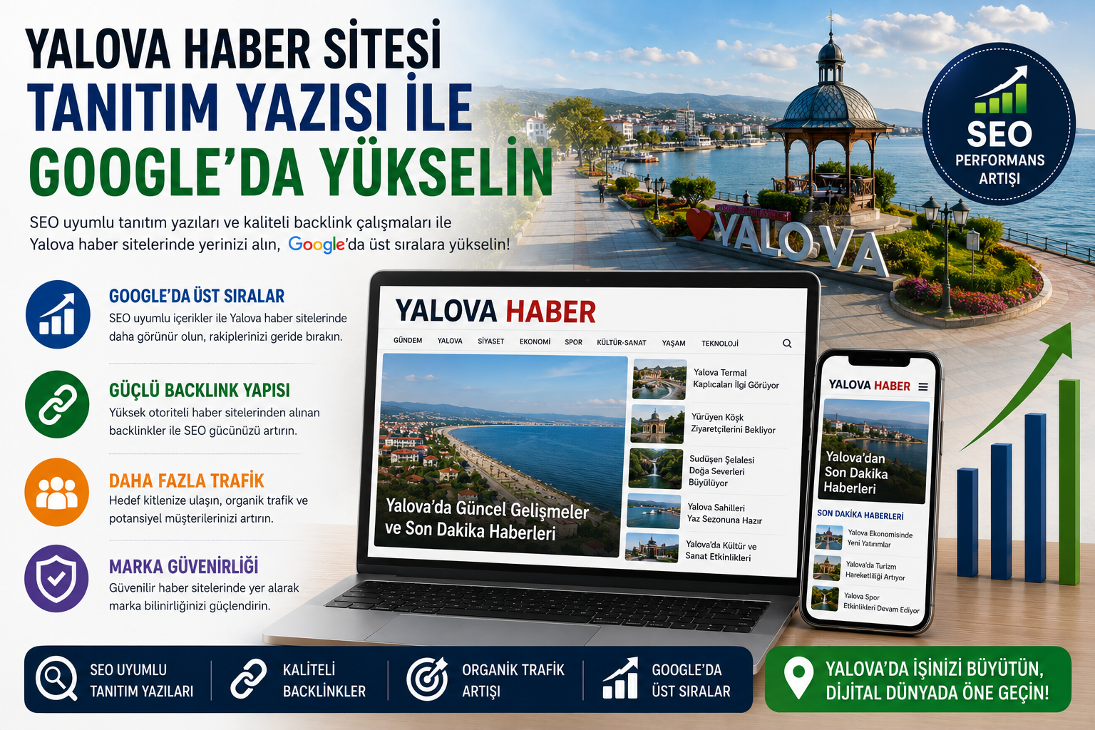 Yalova Haber Sitesi Tanıtım Yazısı ile Google’da Yükselin | Tanıtım Yazısı Backlink