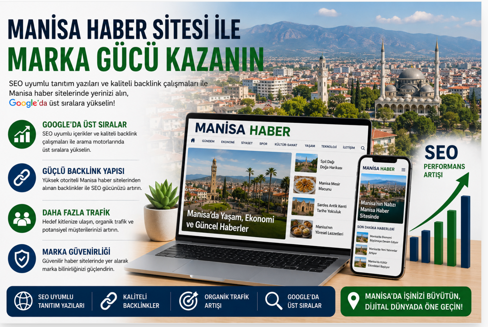 Manisa Haber Sitesi ile Marka Gücü Kazanın | Tanıtım Yazısı Backlink