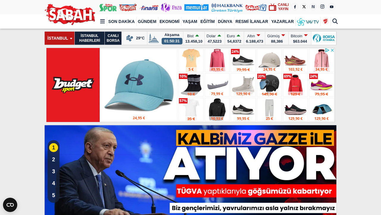 Sabah — sabah.com.tr tanıtım yazısı ekran görüntüsü