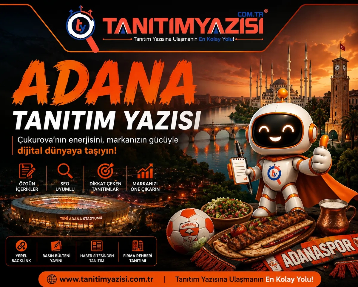 Adana tanıtım yazısı görseli
