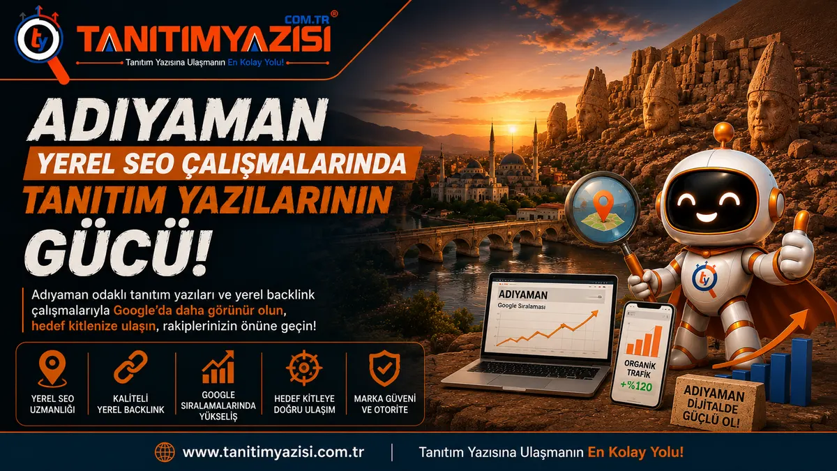 Adıyaman tanıtım yazısı görseli