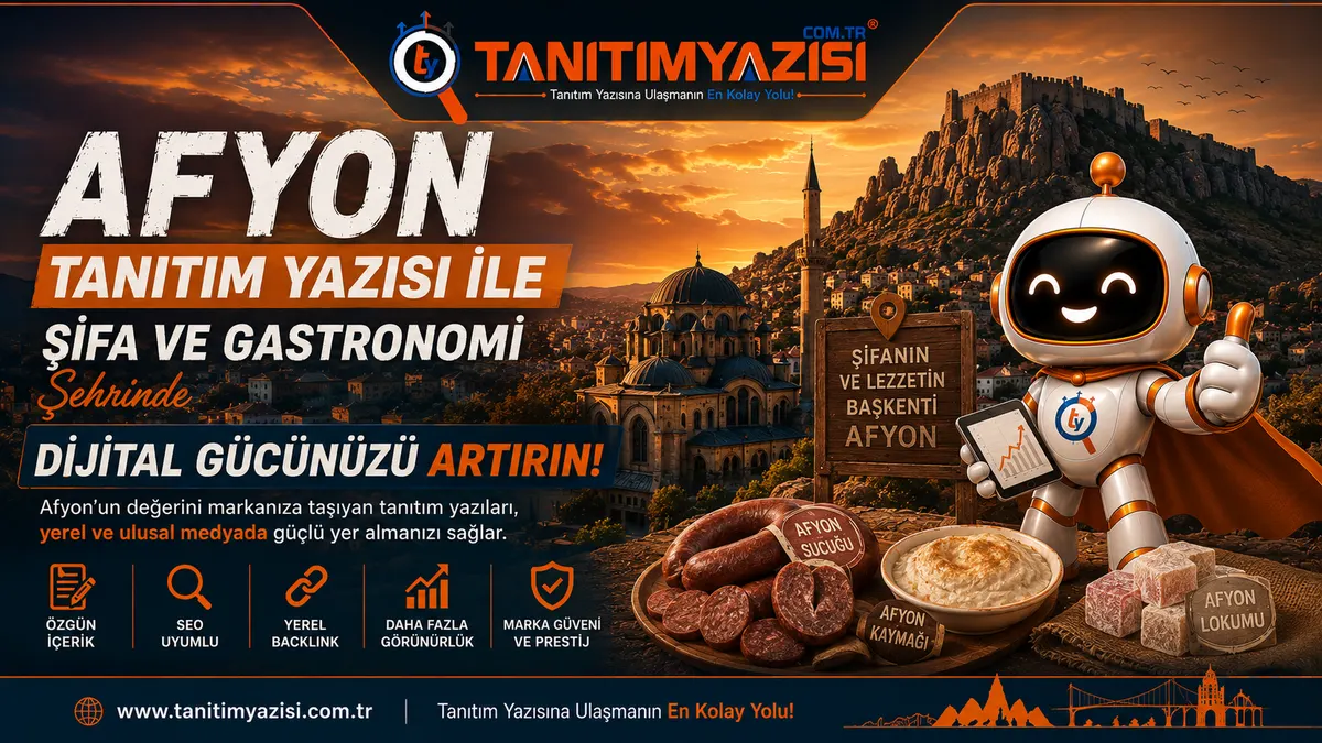 Afyonkarahisar tanıtım yazısı görseli