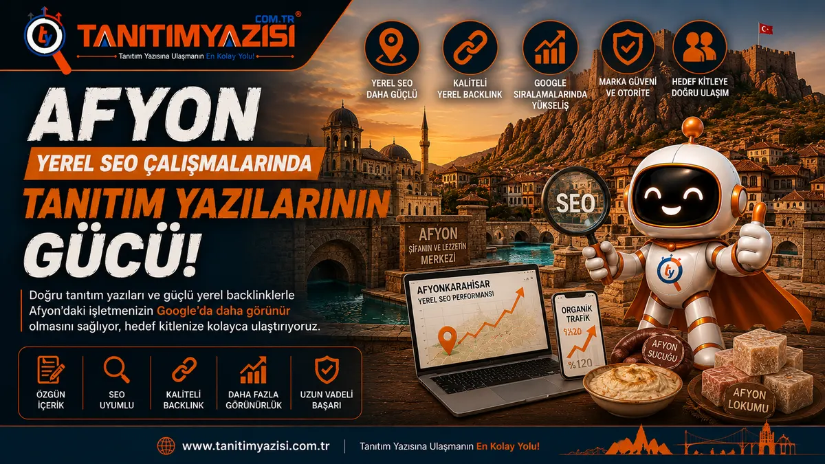 Afyonkarahisar tanıtım yazısı görseli