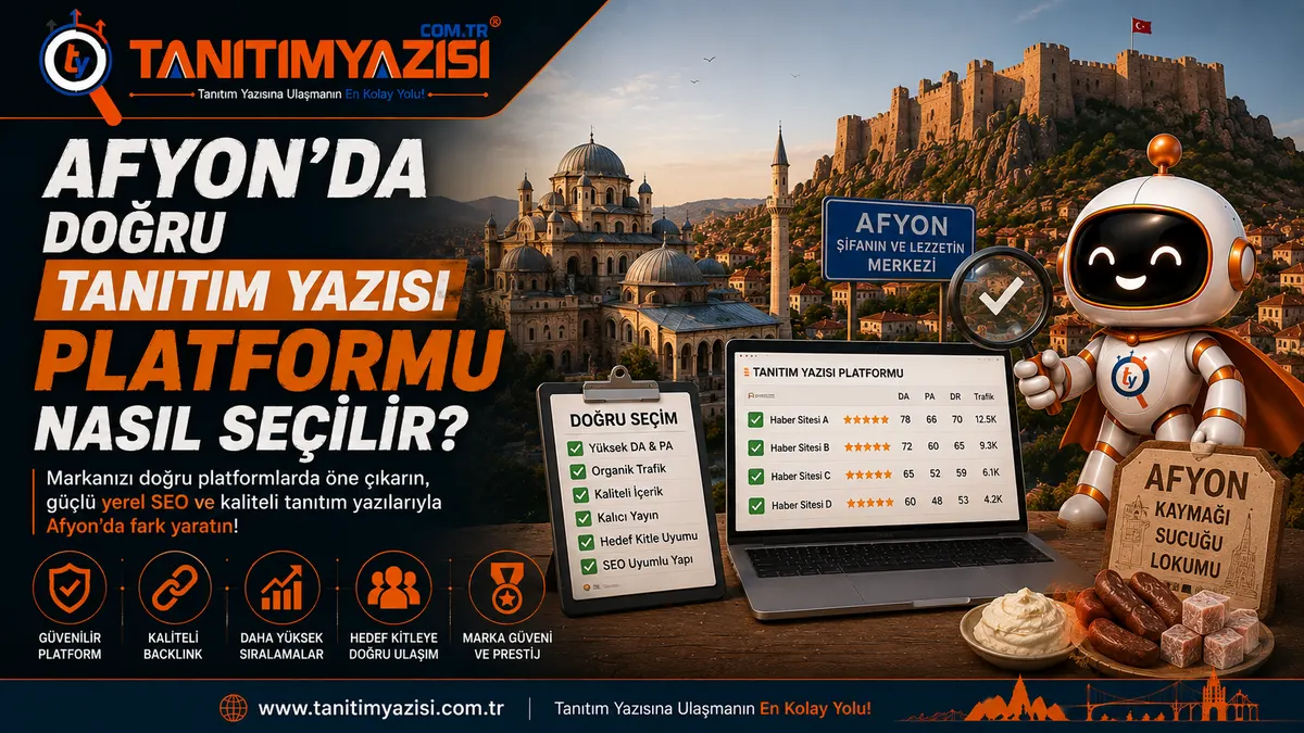 Afyonkarahisar tanıtım yazısı görseli