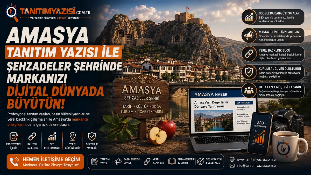 Amasya tanıtım yazısı görseli