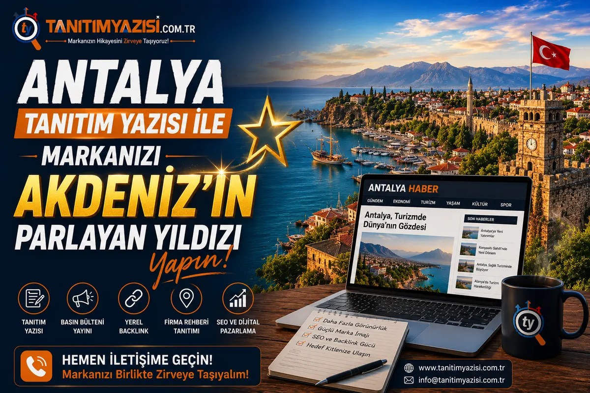 Antalya tanıtım yazısı görseli