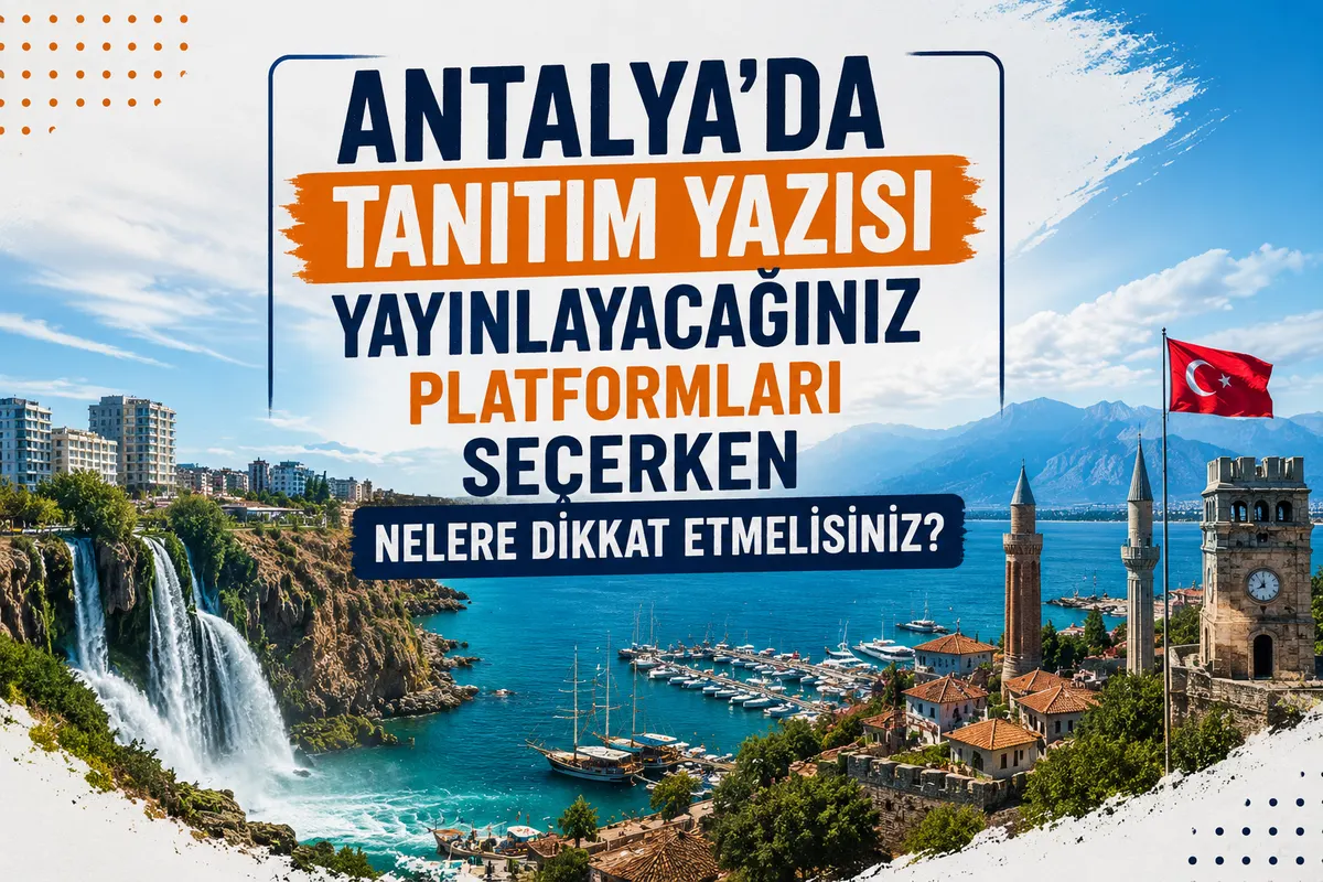 Antalya tanıtım yazısı görseli