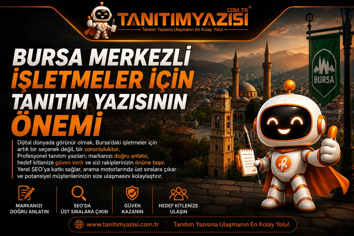 Bursa tanıtım yazısı görseli