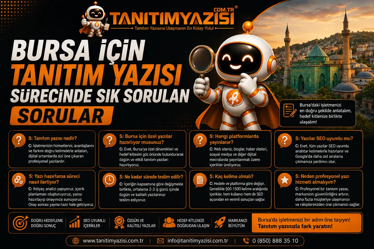 Bursa tanıtım yazısı görseli