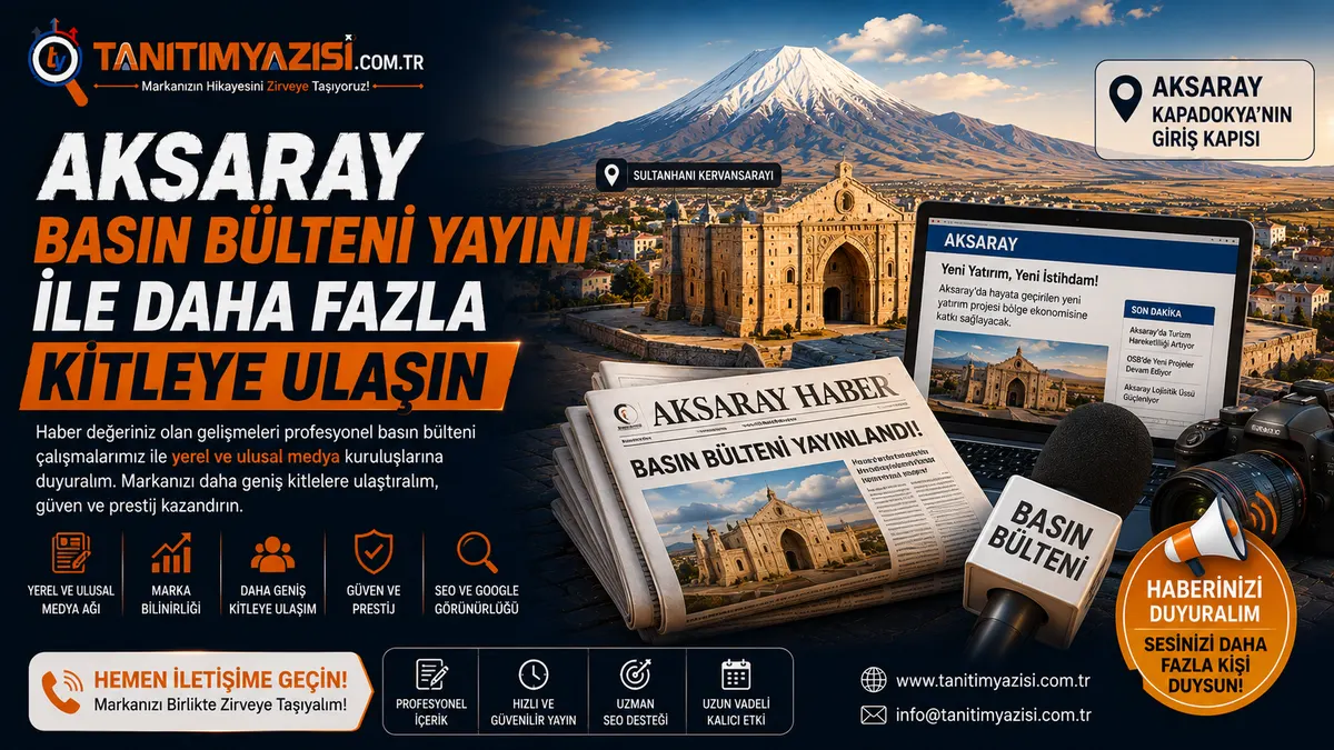 Aksaray tanıtım yazısı görseli