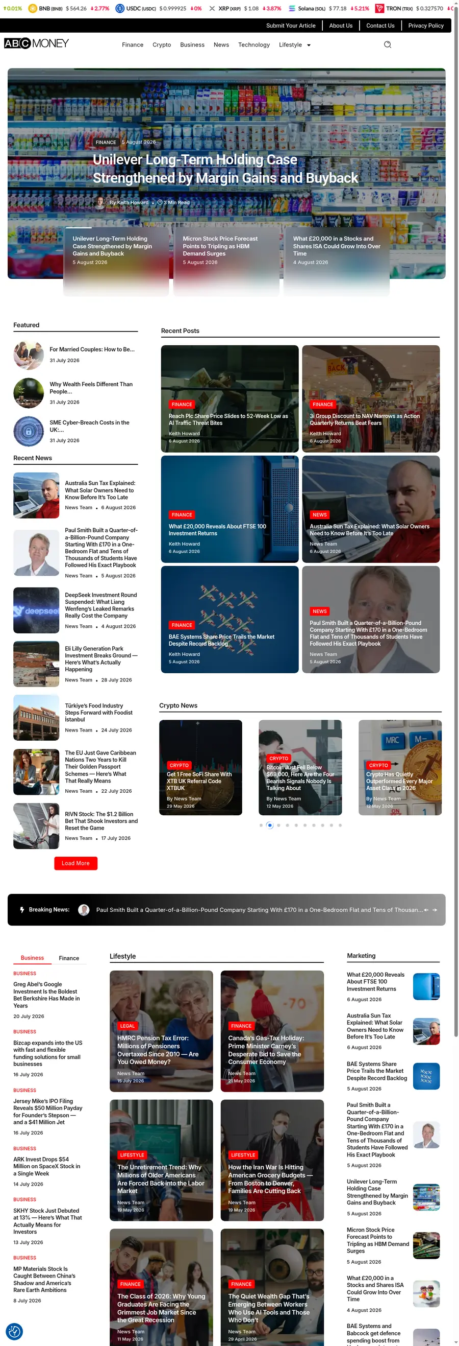 Abcmoney.co.uk önizleme