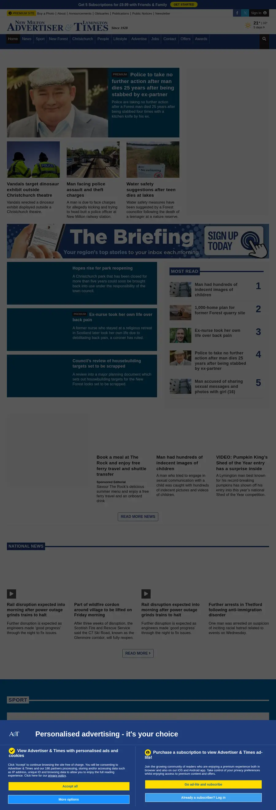 Advertiserandtimes.co.uk önizleme
