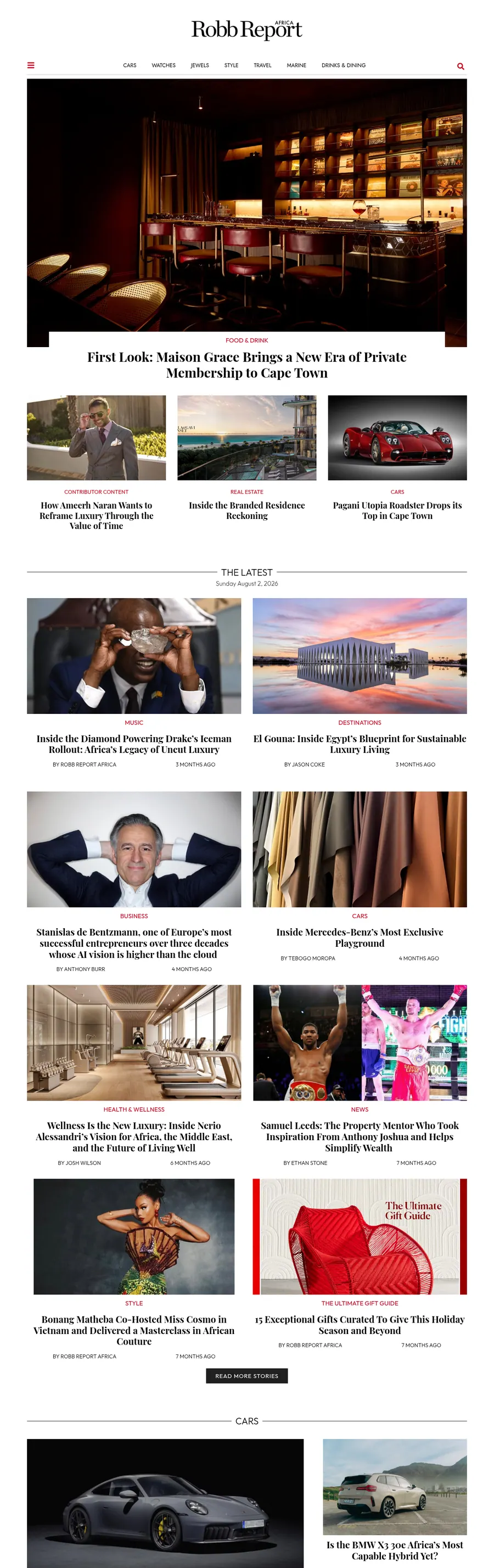Africa.robbreport.com önizleme