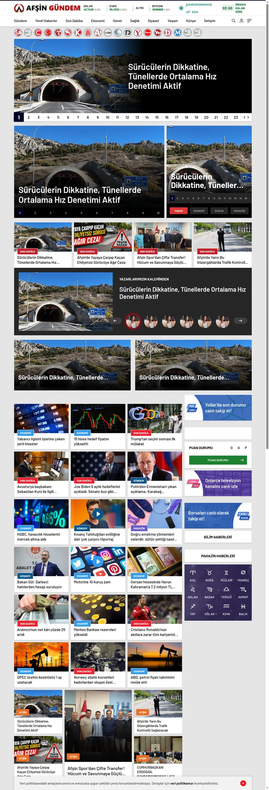 Afsingundem.com önizleme