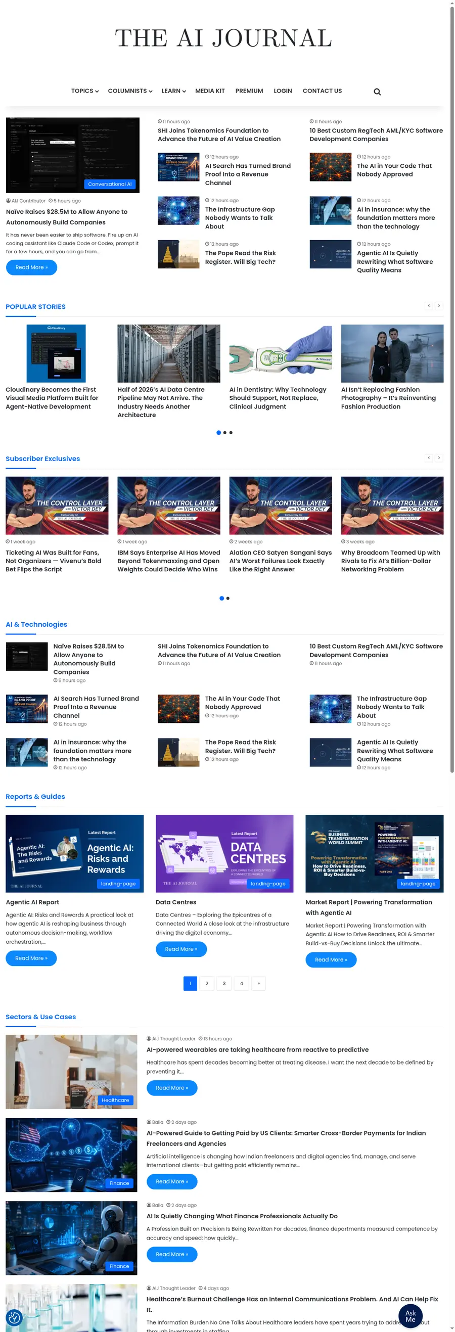 Aijourn.com önizleme