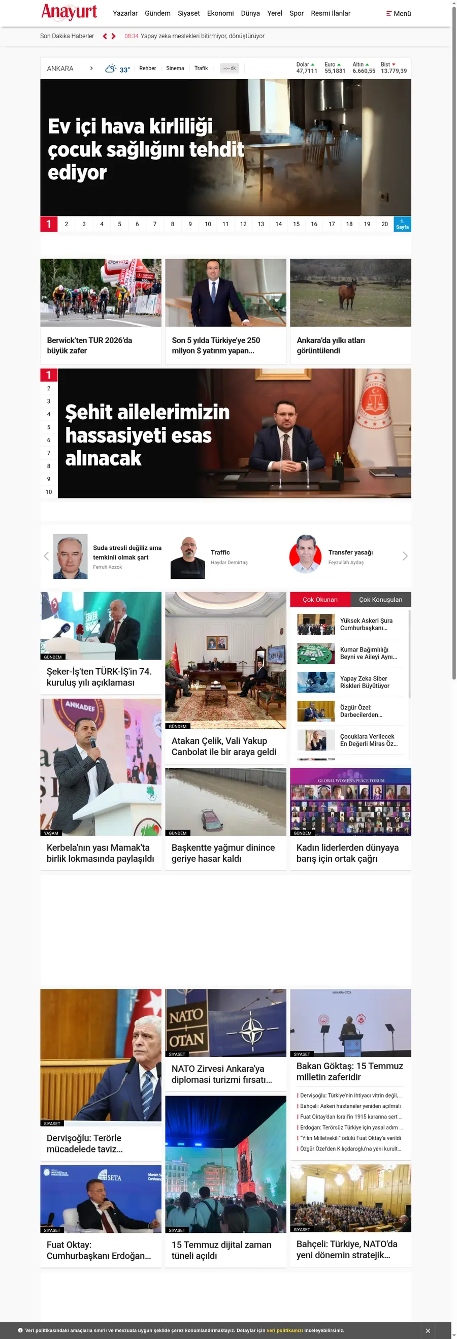 Anayurtgazetesi.com önizleme