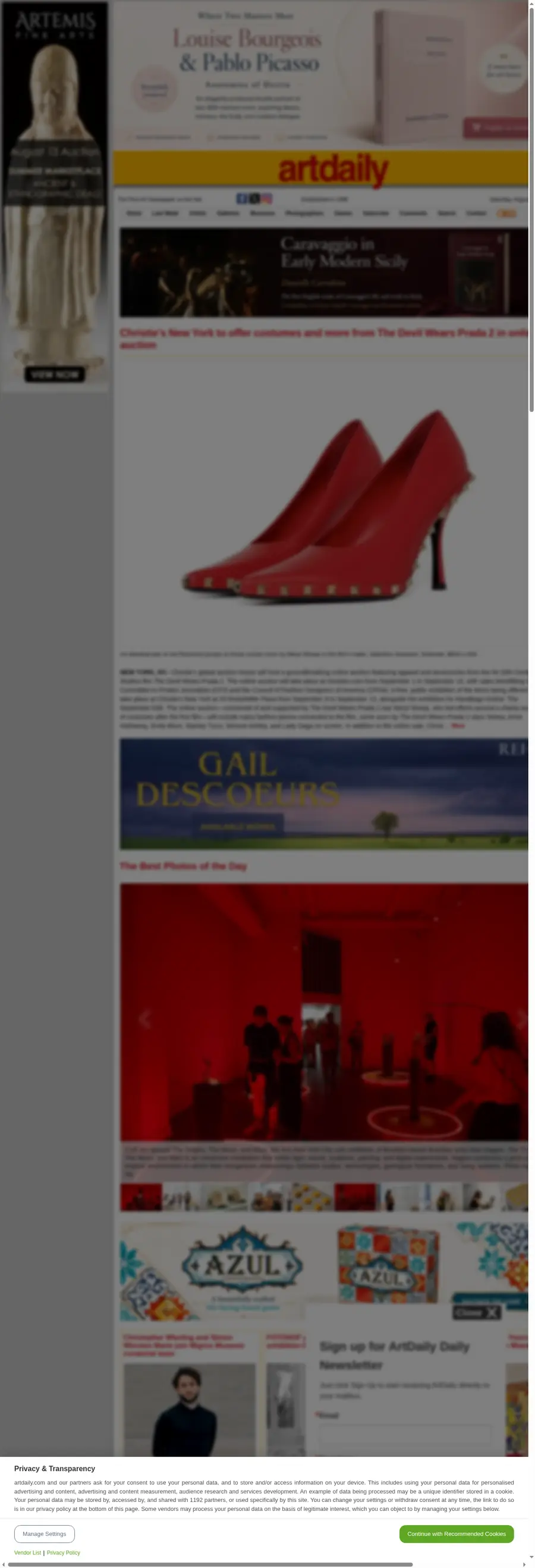 Artdaily.com önizleme