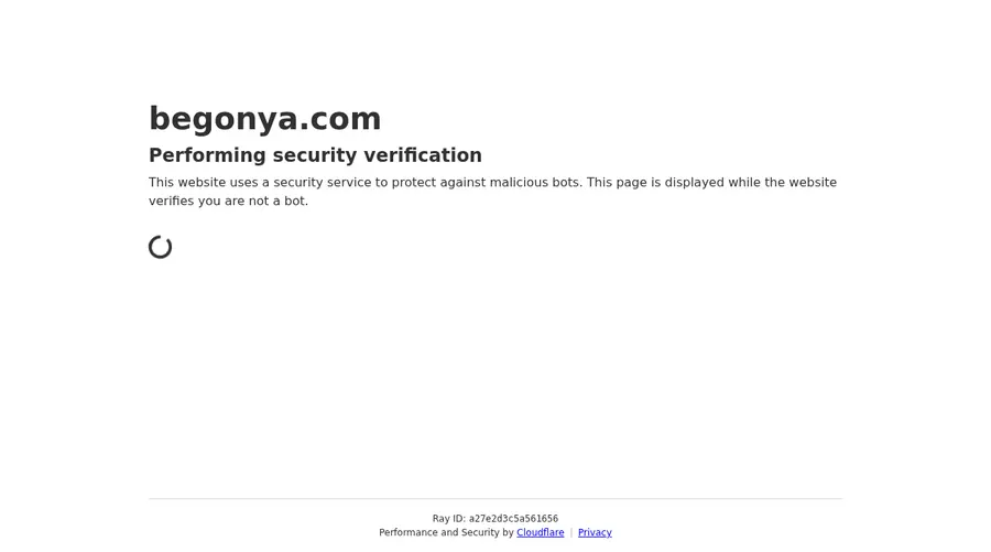 Begonya.com önizleme
