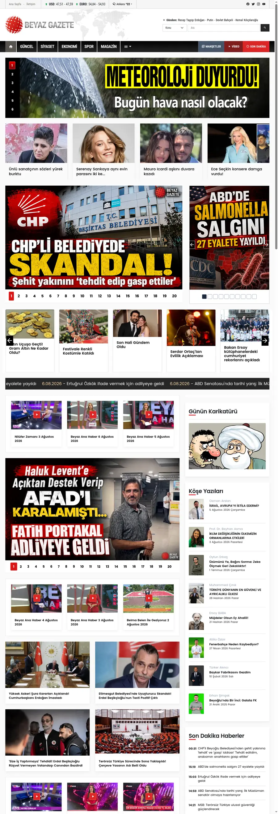 Beyazgazete.com önizleme