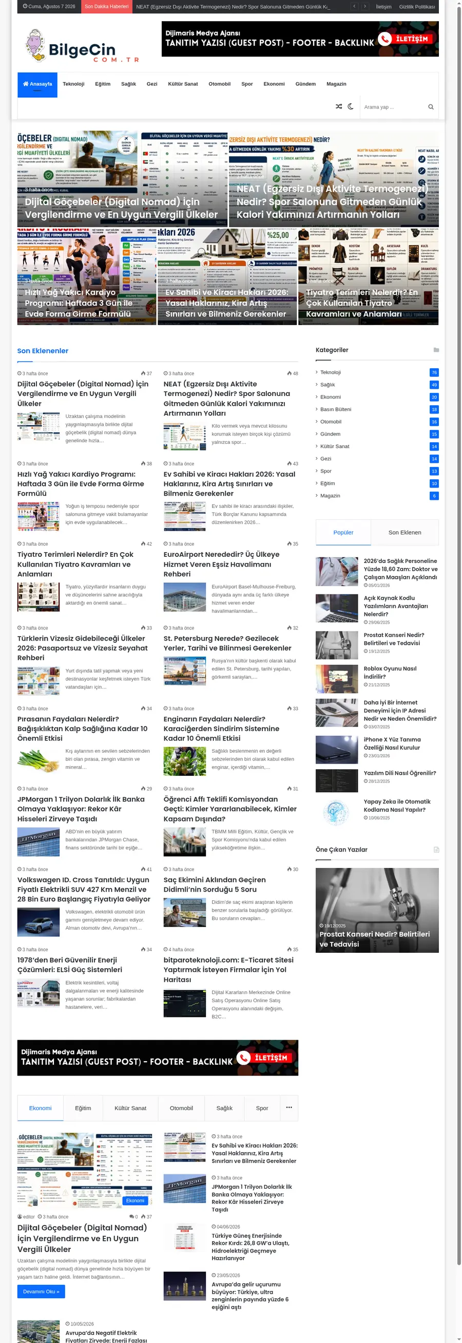 Bilgecin.com.tr önizleme