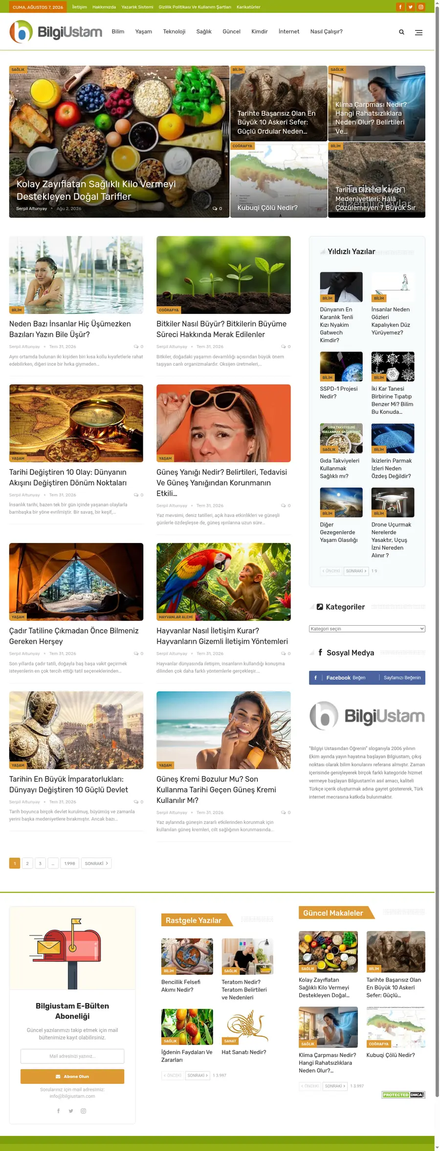 Bilgiustam.com önizleme