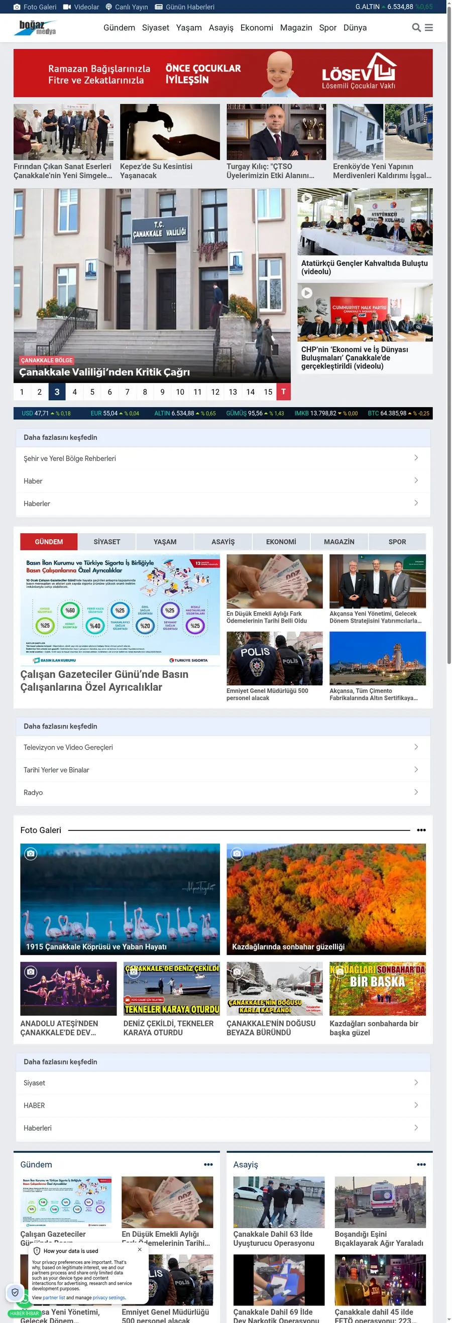 Bogaz.com.tr önizleme