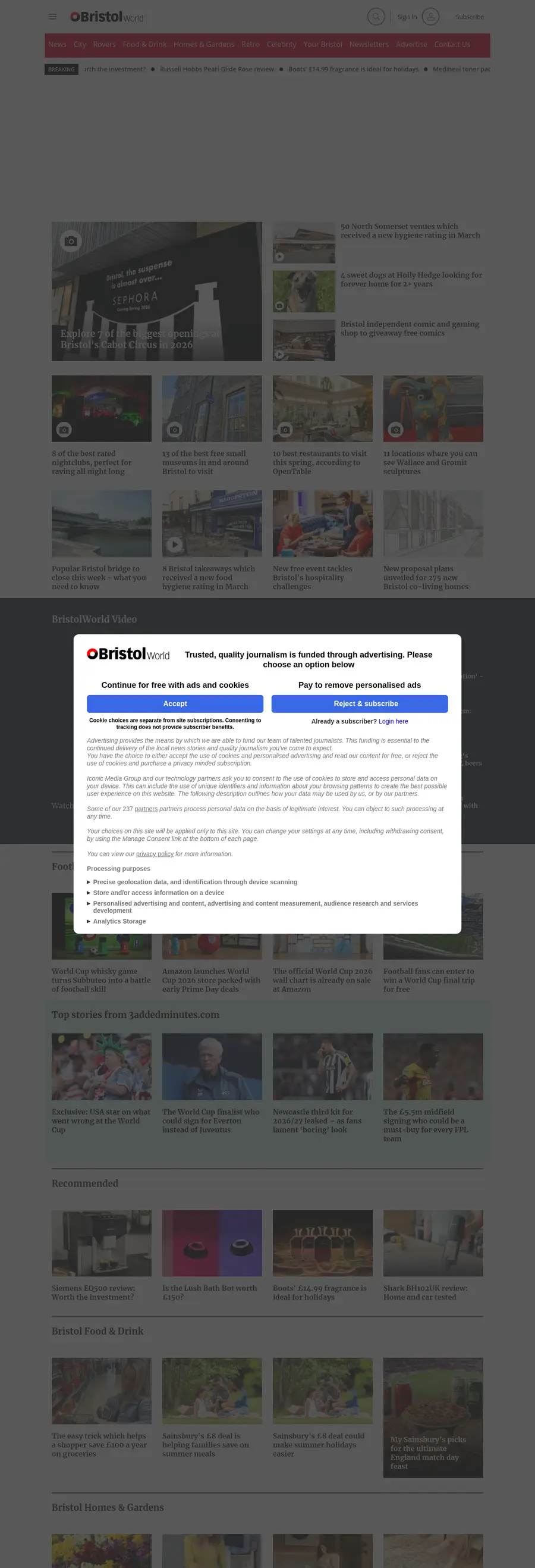 Bristolworld.com önizleme