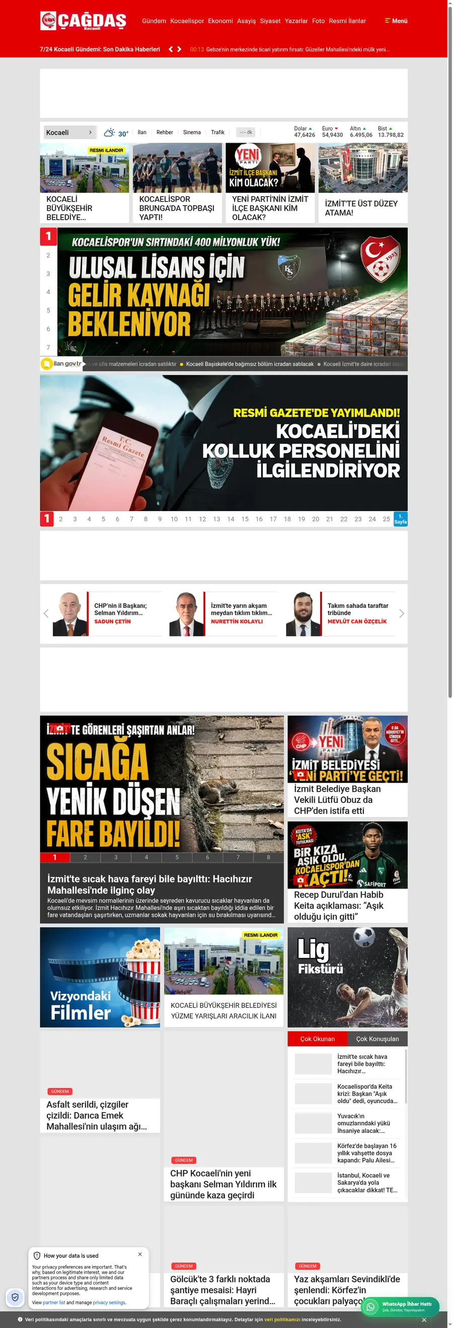 Cagdaskocaeli.com.tr önizleme
