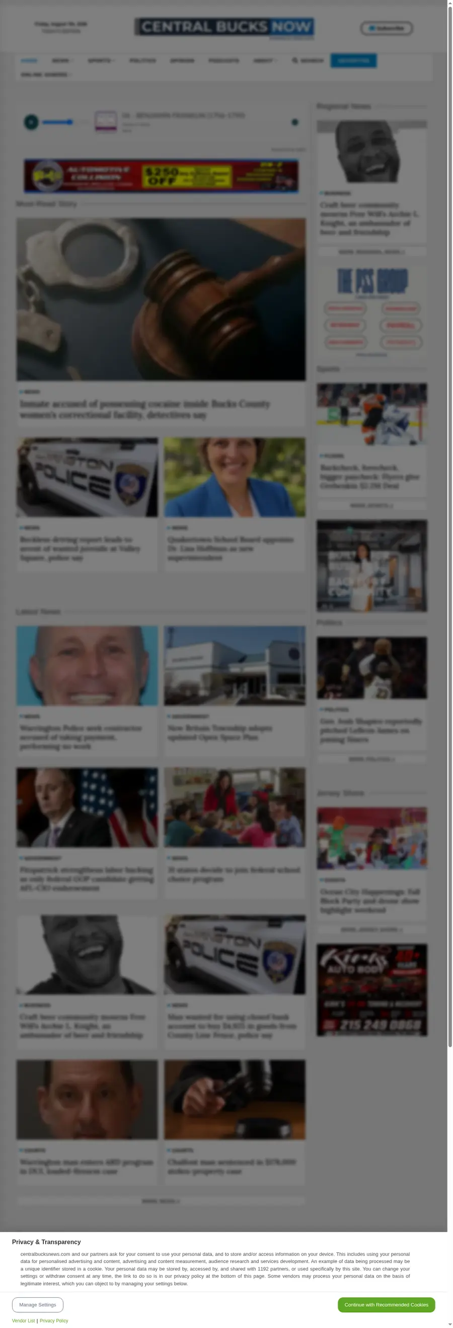 Centralbucksnews.com önizleme