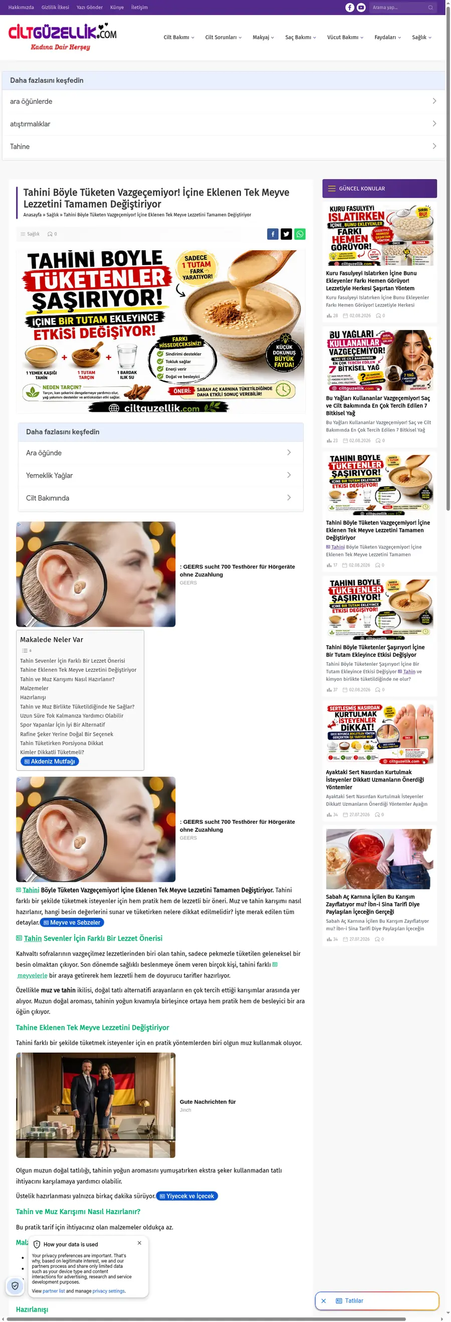 Ciltguzellik.com önizleme