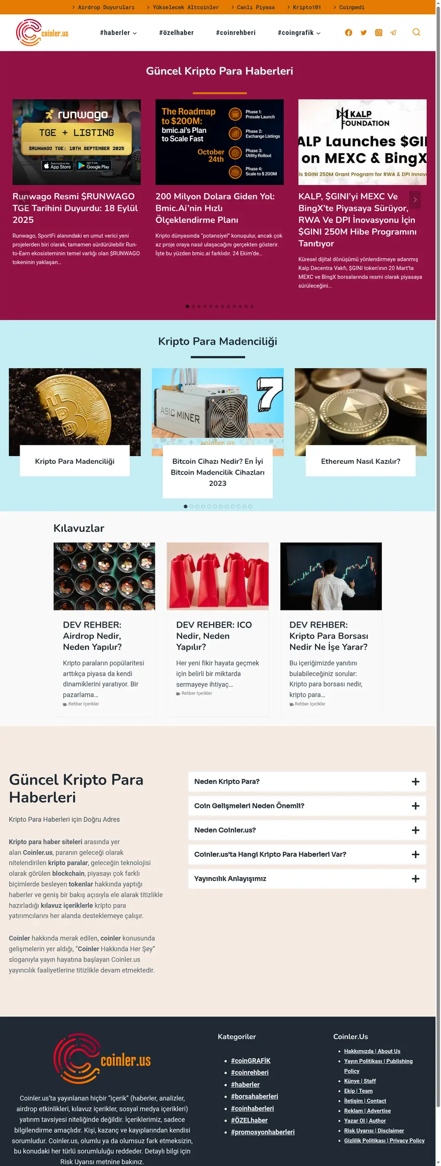 Coinler.us önizleme