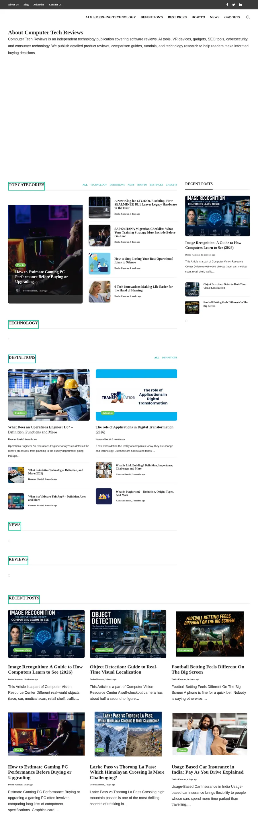 Computertechreviews.com önizleme