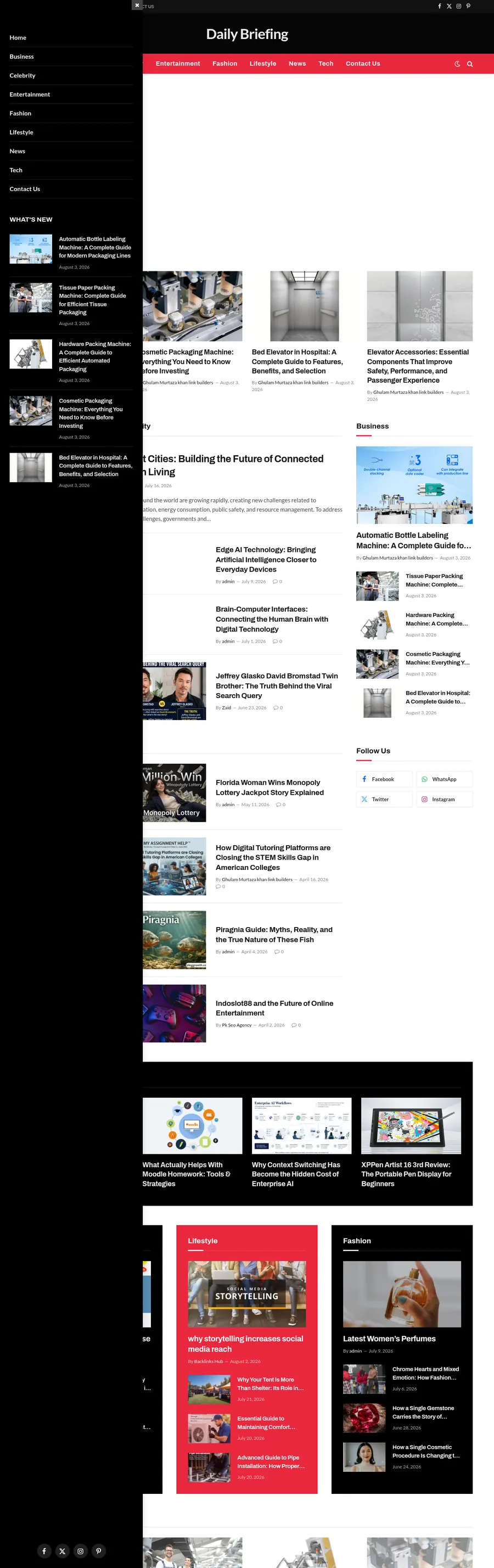 Dailybriefing.it.com önizleme