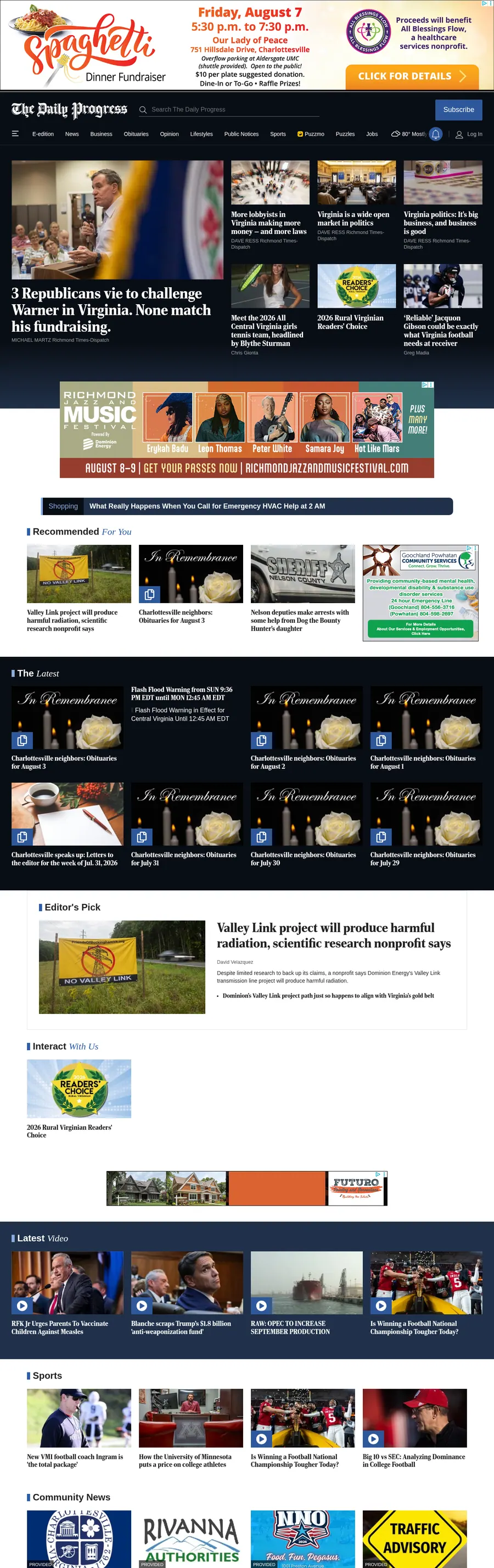 Dailyprogress.com önizleme