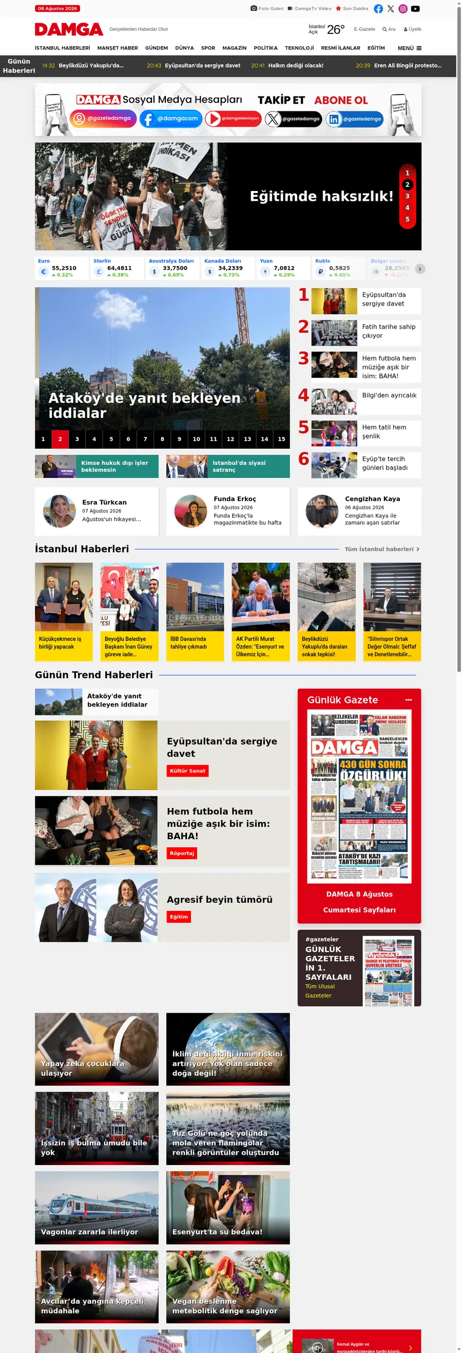 Damgagazetesi.com önizleme