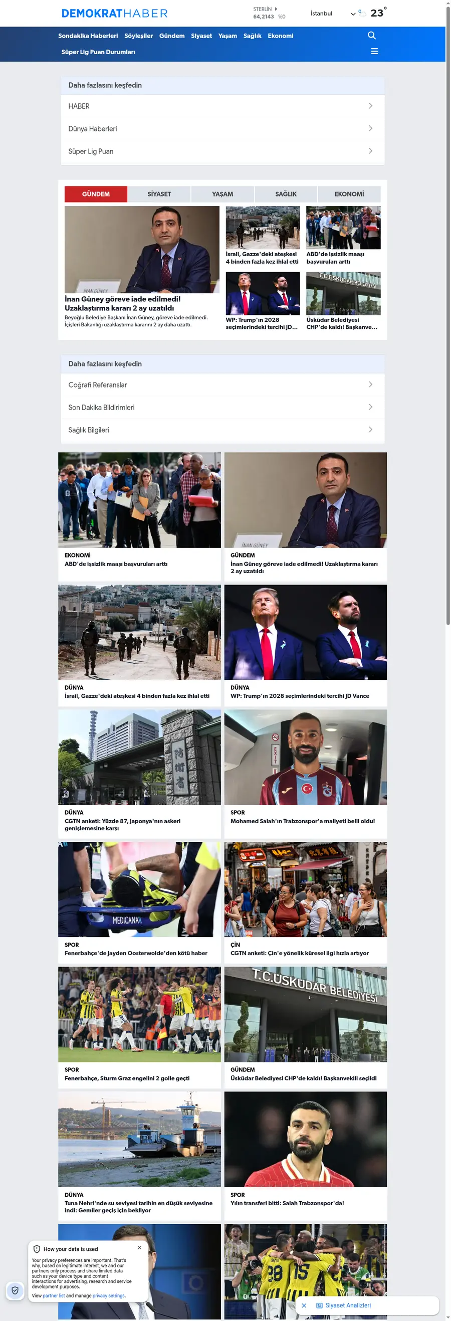 Demokrathaber.org önizleme