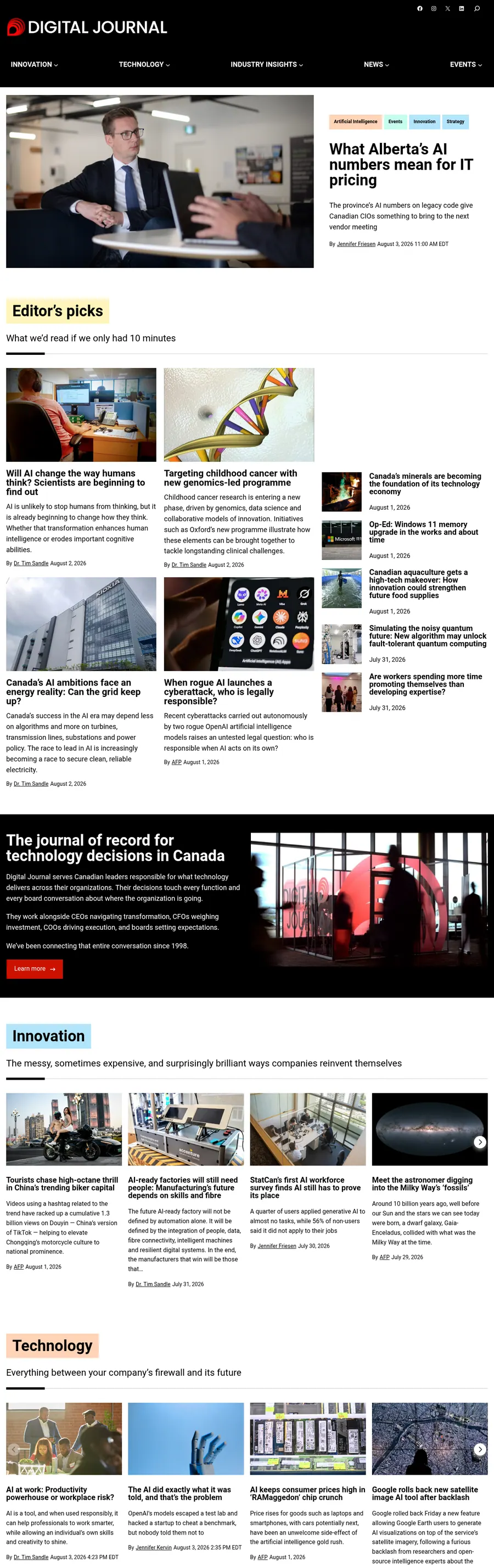 Digitaljournal.com önizleme