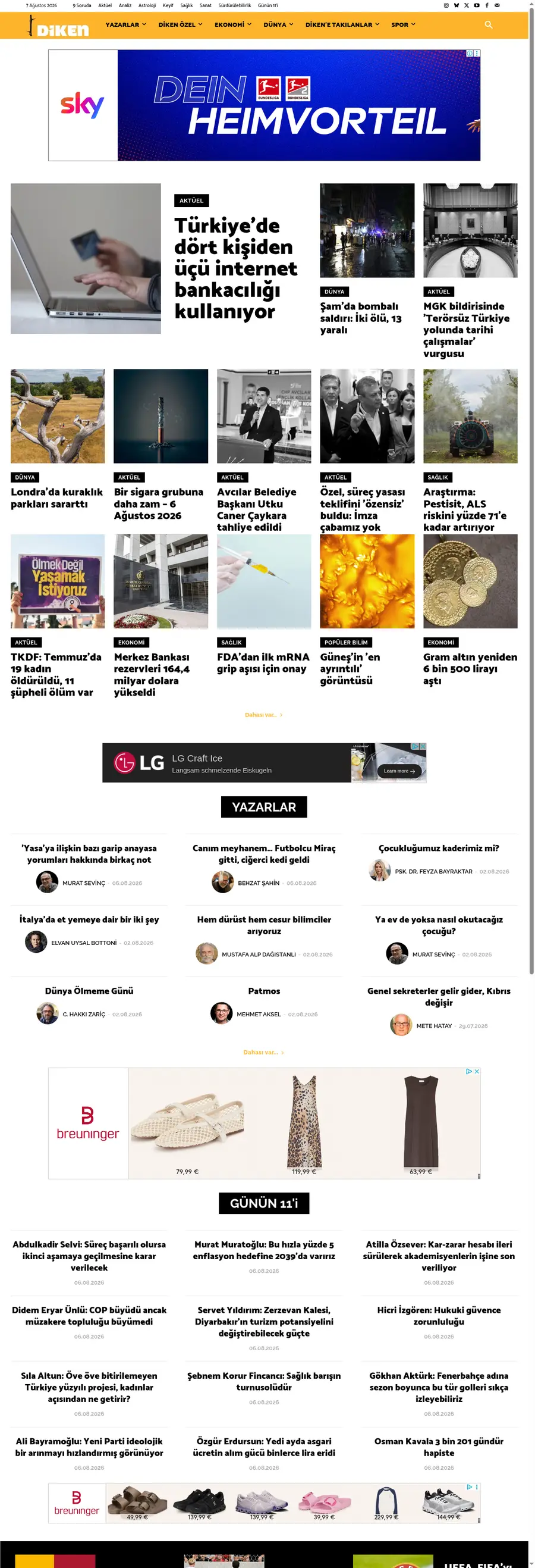 Diken.com.tr önizleme