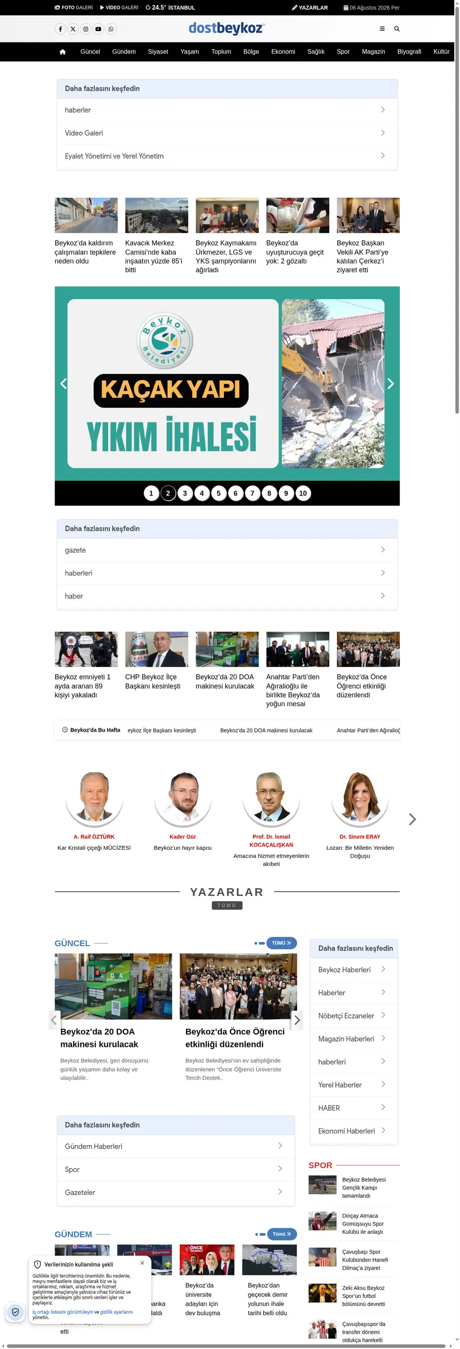 Dostbeykoz.com önizleme