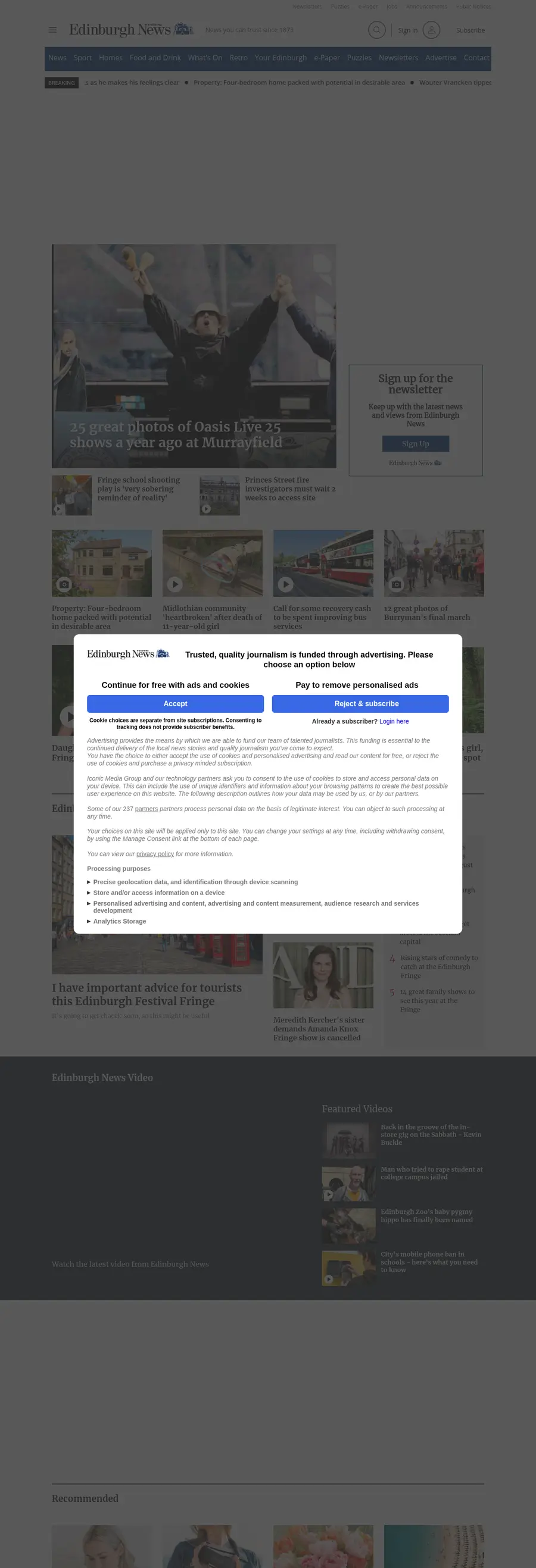 Edinburghnews.scotsman.com önizleme