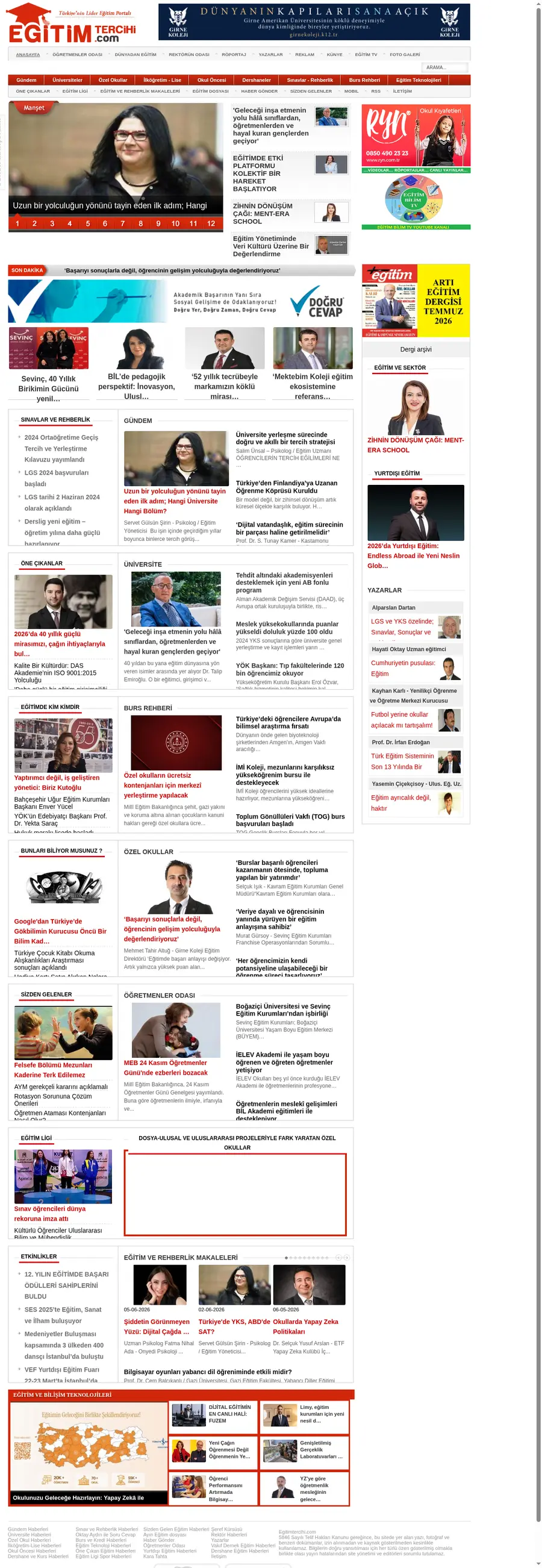 Egitimtercihi.com önizleme