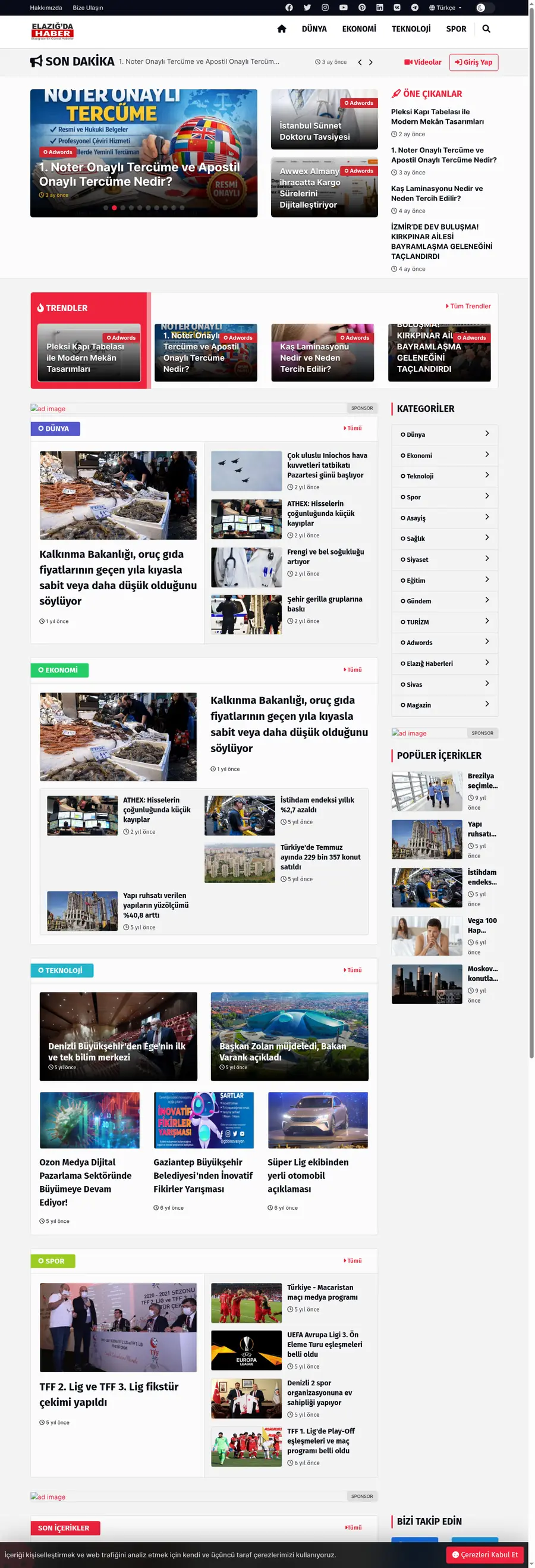 Elazigdahaber.com önizleme