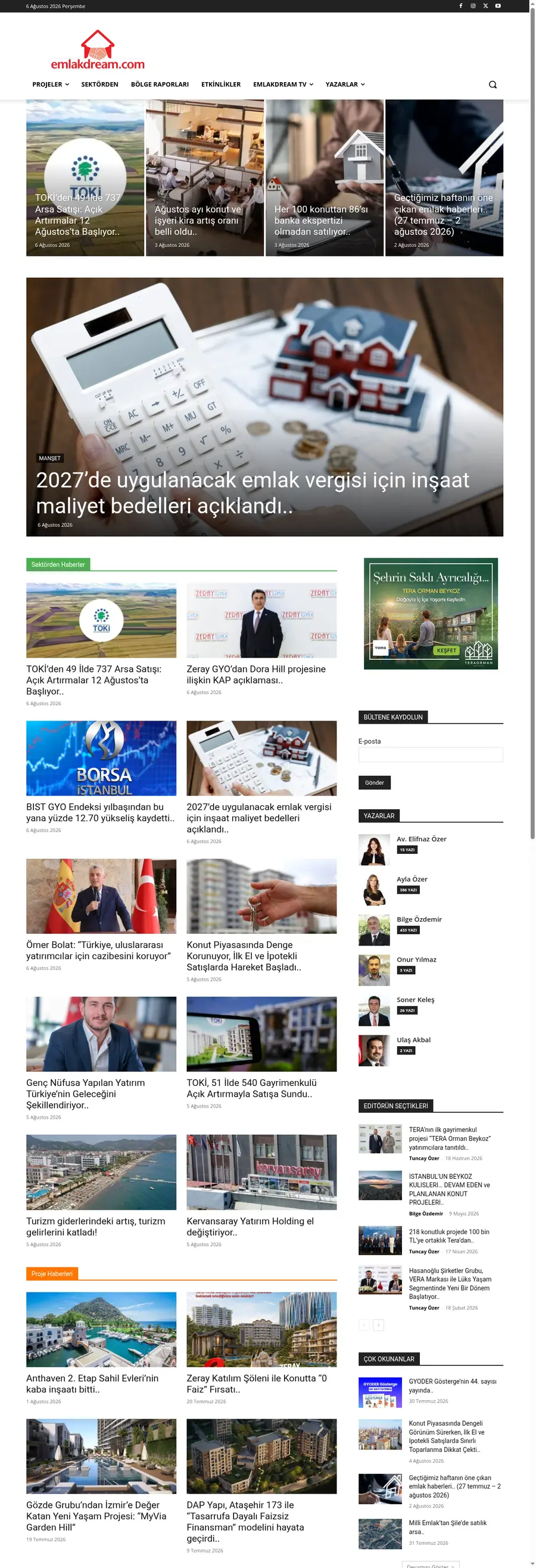 Emlakdream.com önizleme