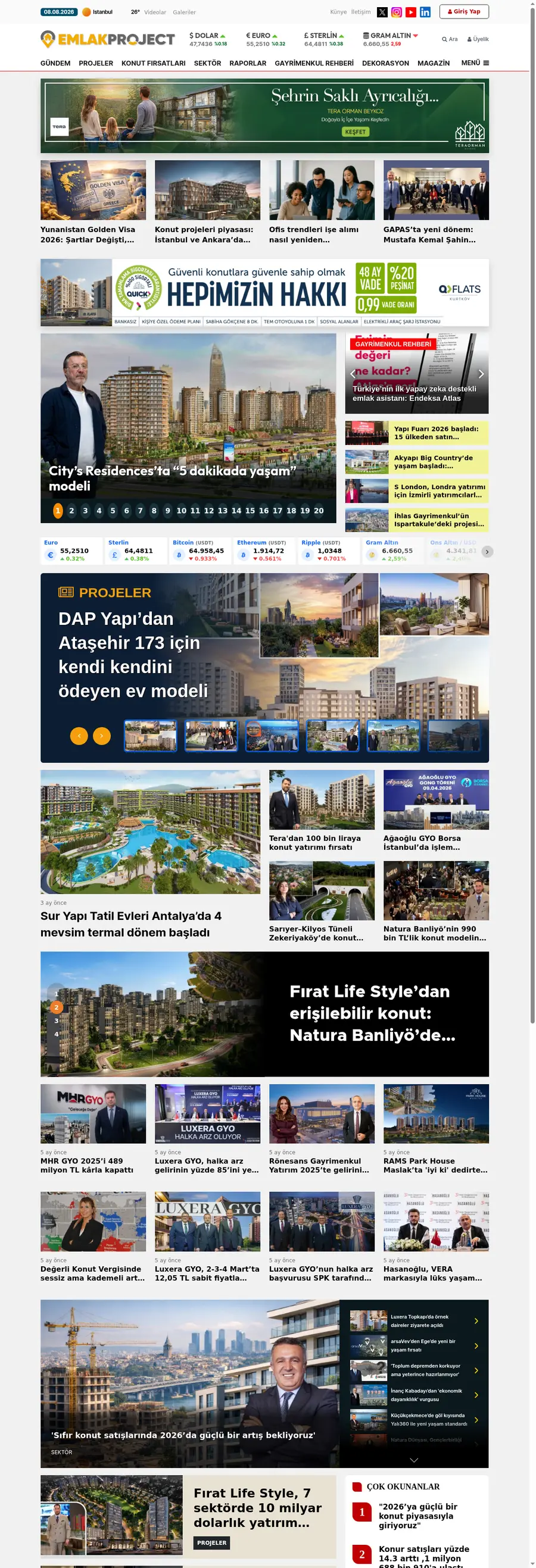 Emlakproject.com önizleme