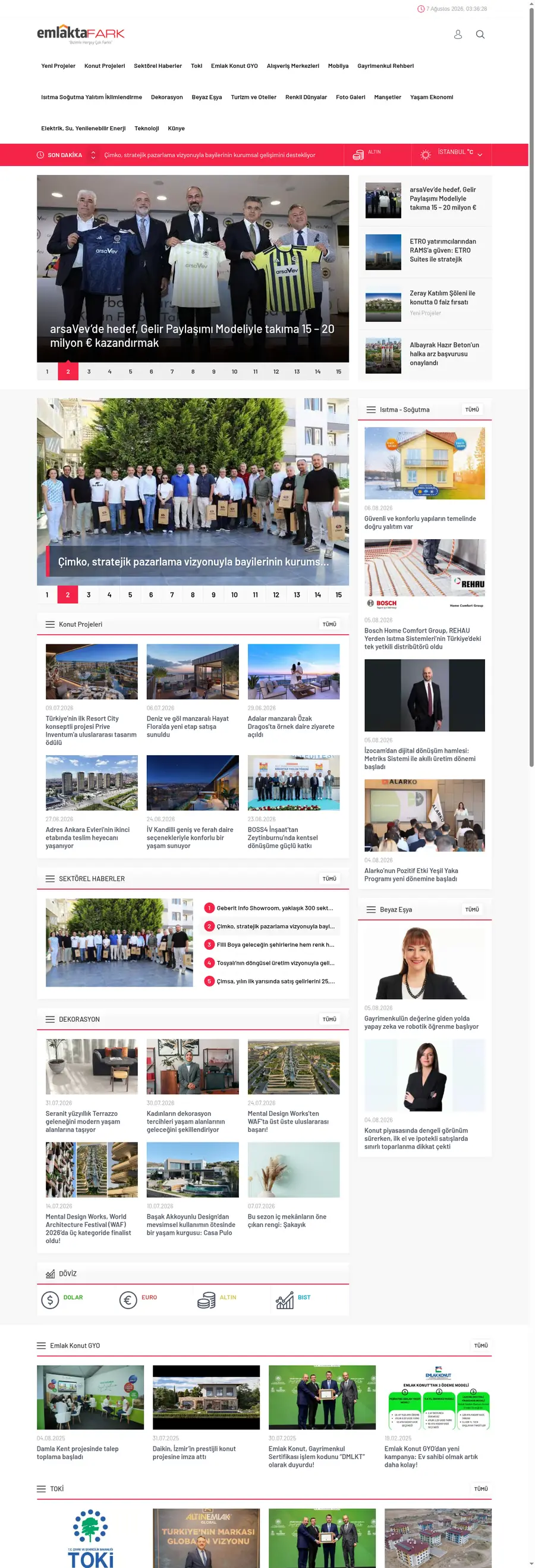Emlaktafark.com önizleme