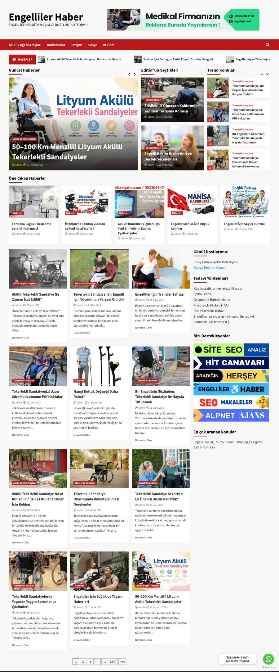 Engelliyim.net önizleme