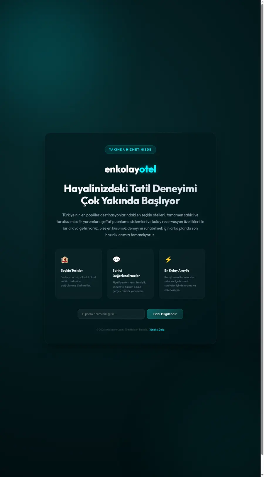 Enkolayotel.com önizleme