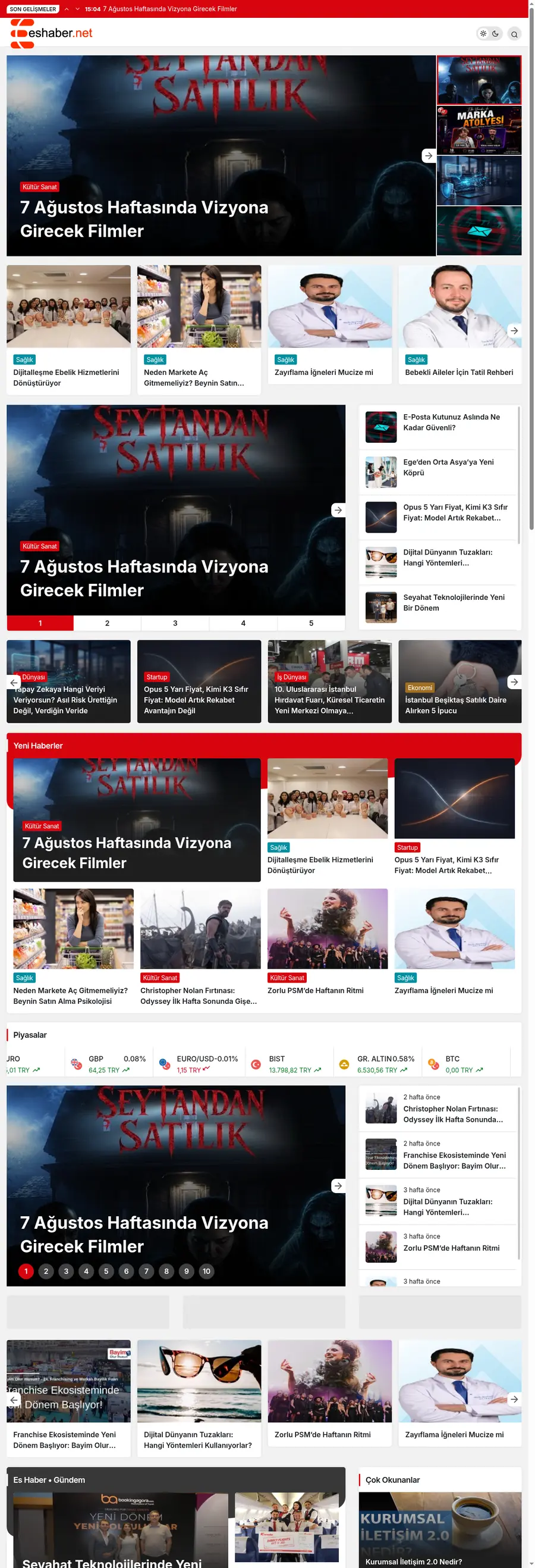Eshaber.net önizleme