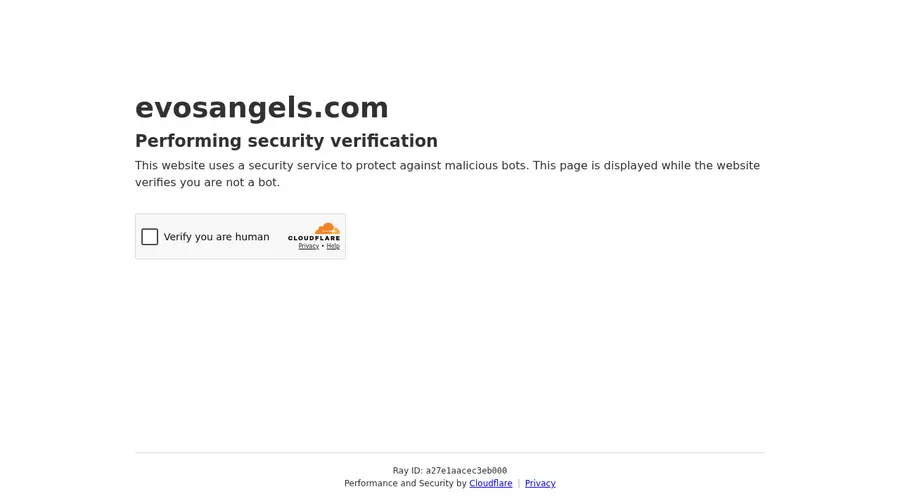 Evosangels.com önizleme